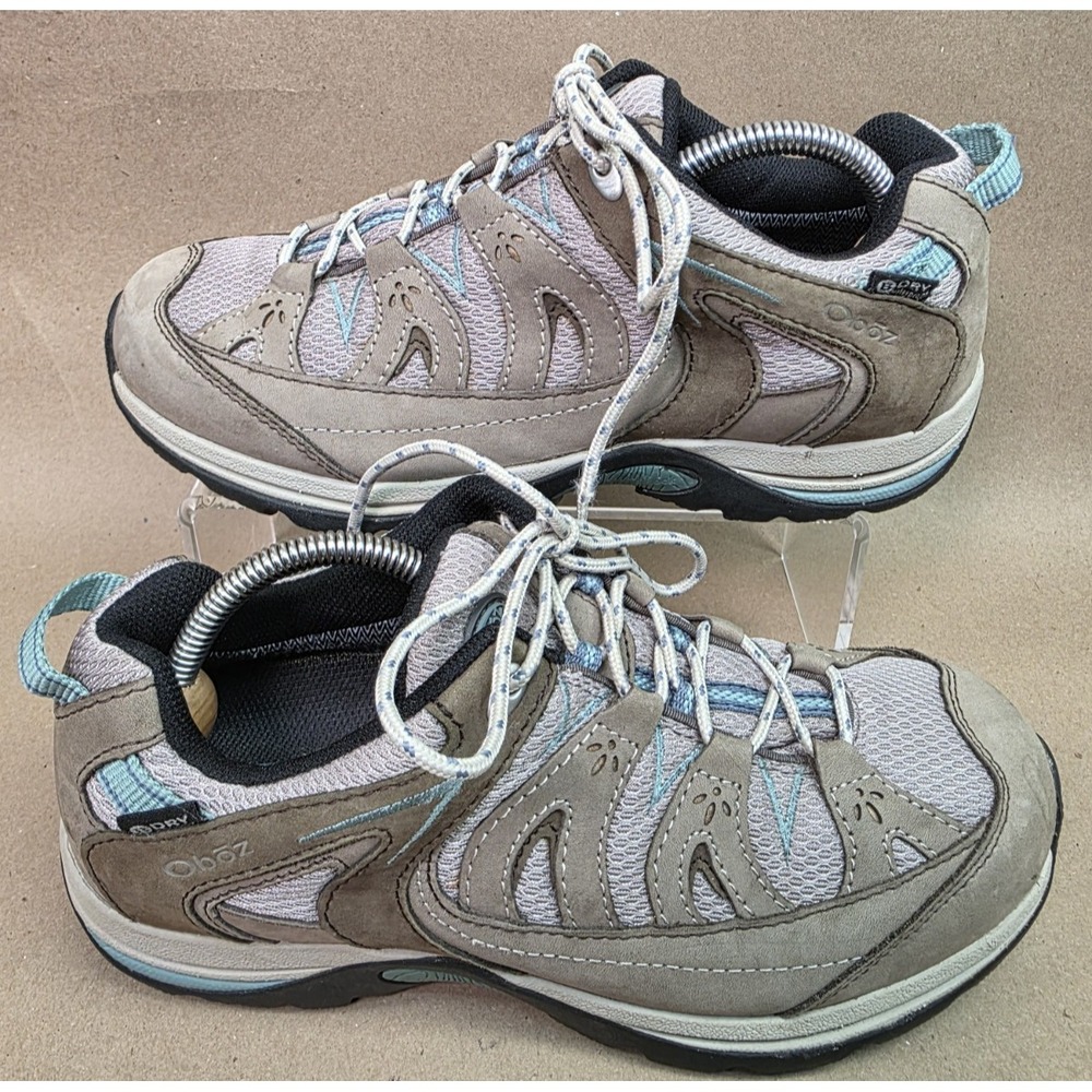 Oboz (Sz 8.5) Mystic Low BDry Hiking Shoes Women's Tan Brown Waterproof